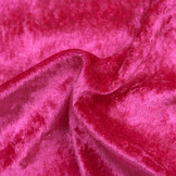 Velours de pannes uni fuchsia