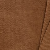 Corduroy Stretch Stof 6 Wales Licht Bruin