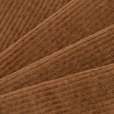 Corduroy Stretch Stof 6 Wales Licht Bruin