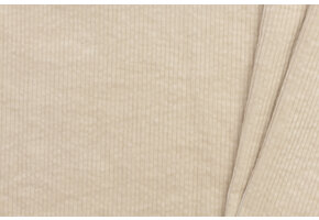 Corduroy Stretch Stof 6 Wales Licht Beige