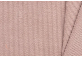 Corduroy Stretch Stof 6 Wales Oud Roze