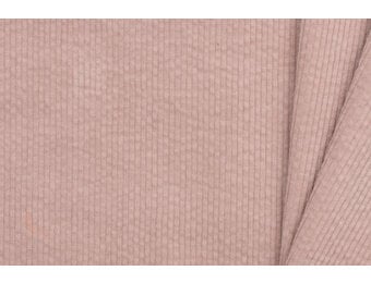Corduroy Stretch Stof 6 Wales Oud Roze