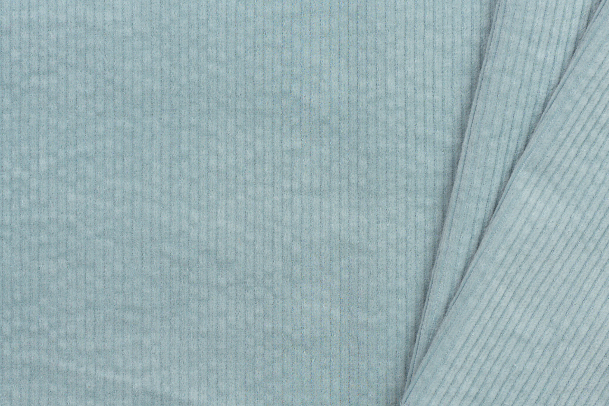 Corduroy Stretch Stof 6 Wales Zeegroen