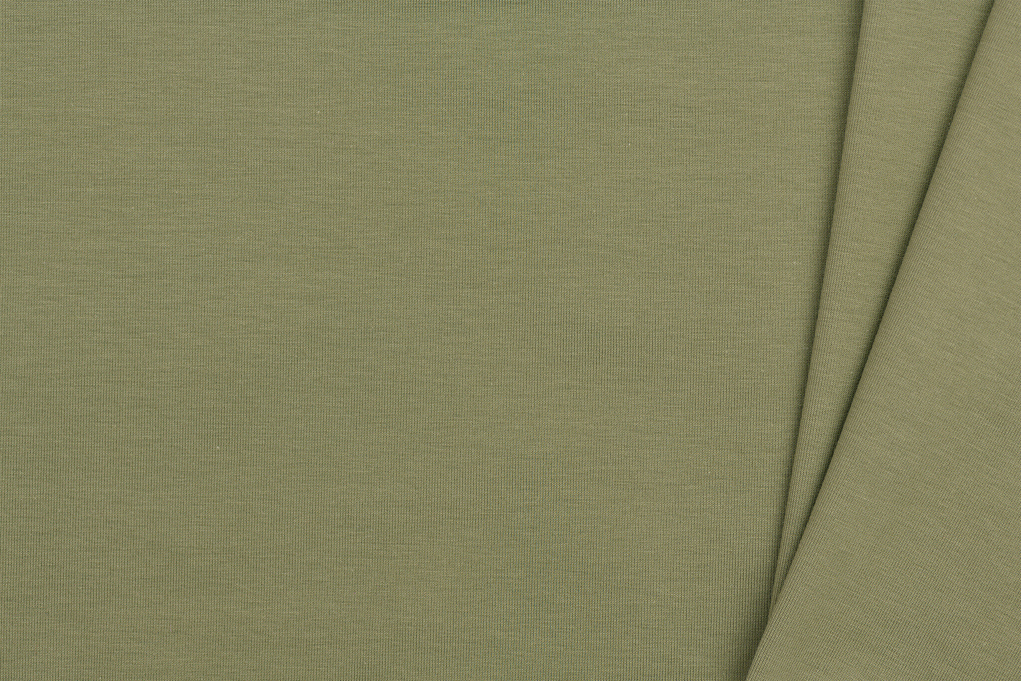 Katoenen Jersey Olijf – Zacht, Rekbaar & Ademend