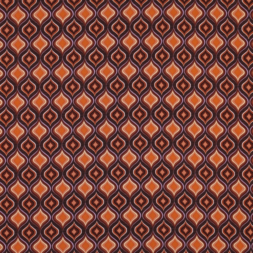 Jersey Rosella Stretch Retro Brown