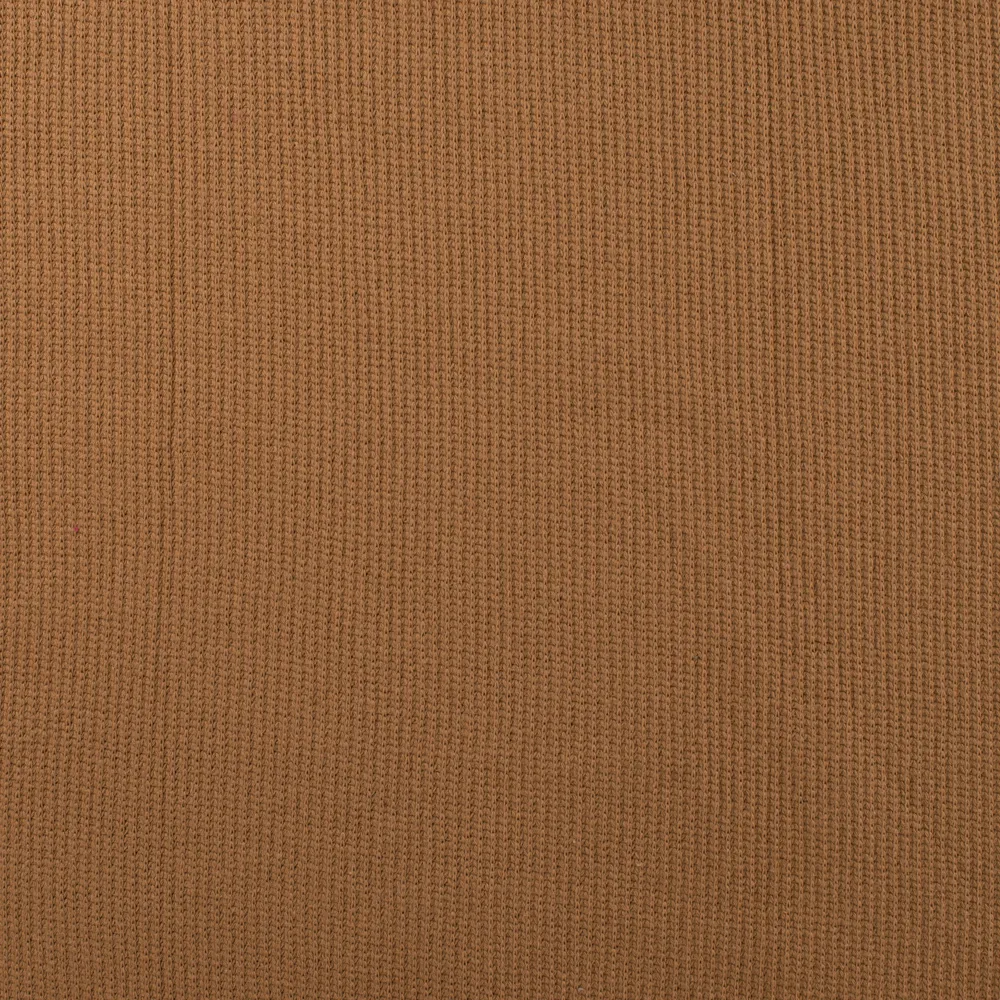 Gebreide Stof Fine Knit Cable Camel