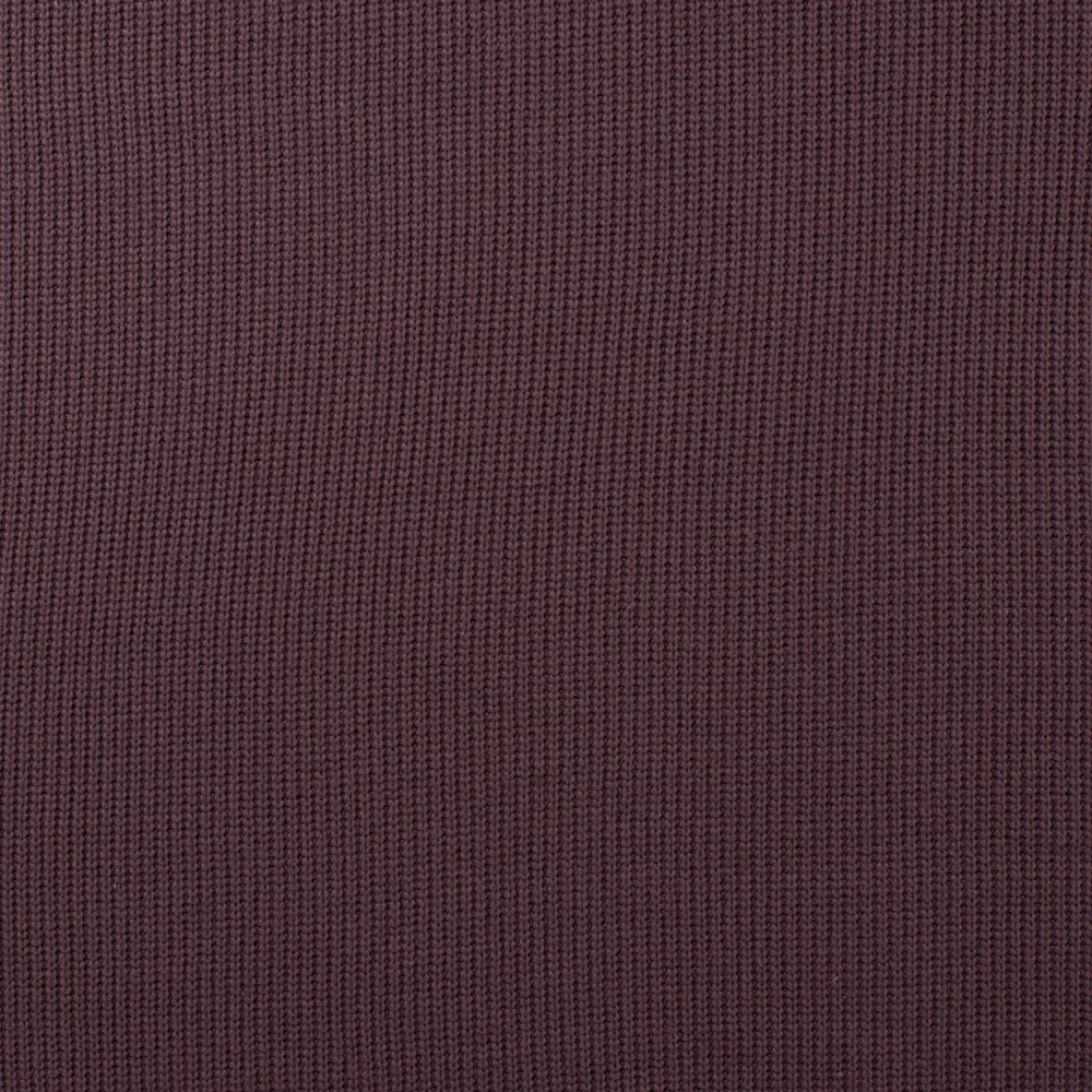 Gebreide Stof Fine Knit Cable Mauve