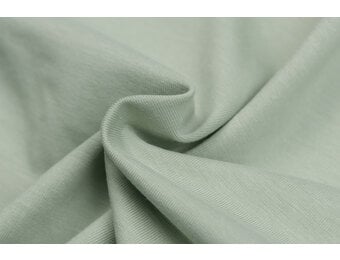 Katoenen Jersey Dusty Groen