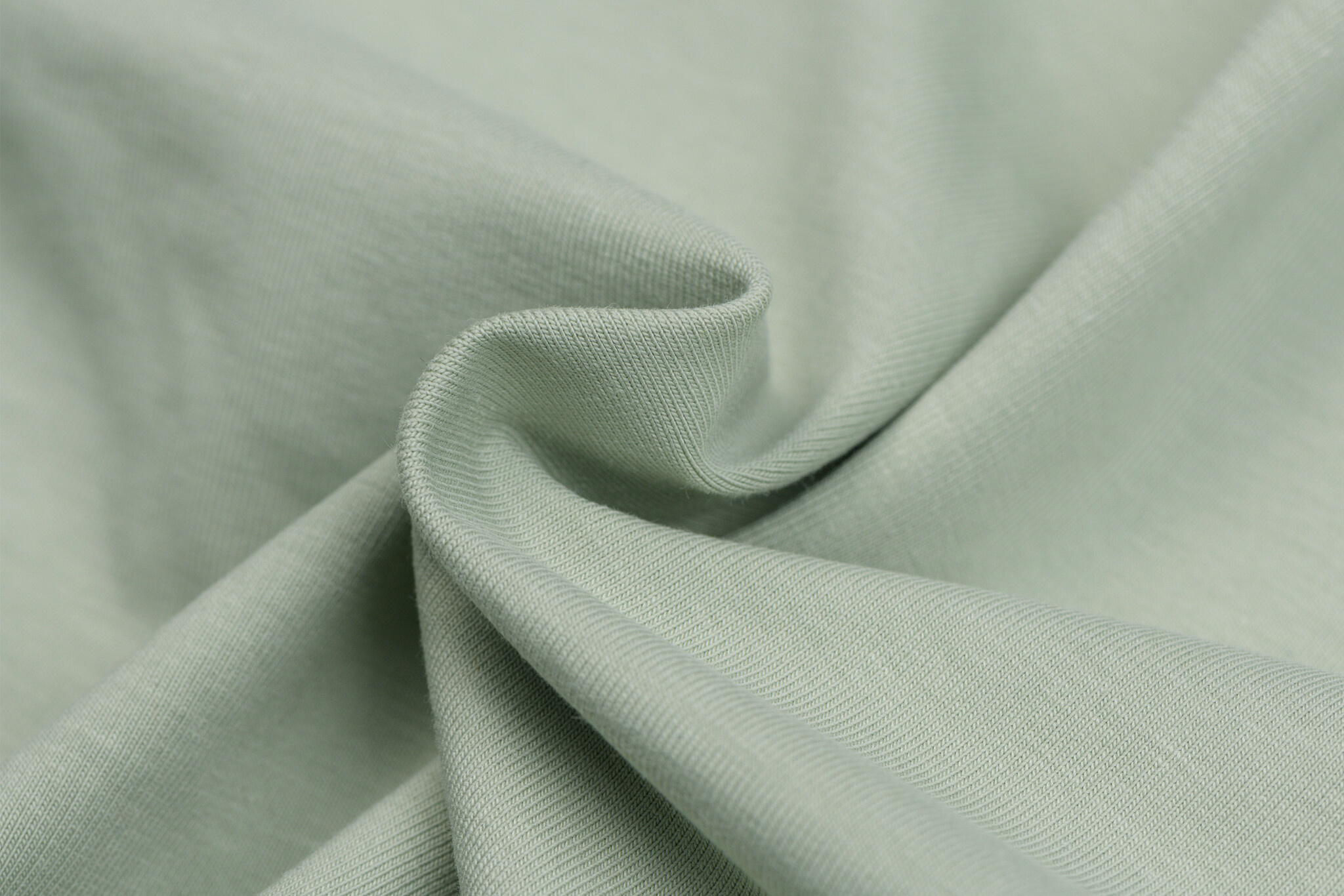 Katoenen Jersey Dusty Groen – Zacht, Rekbaar & Ademend