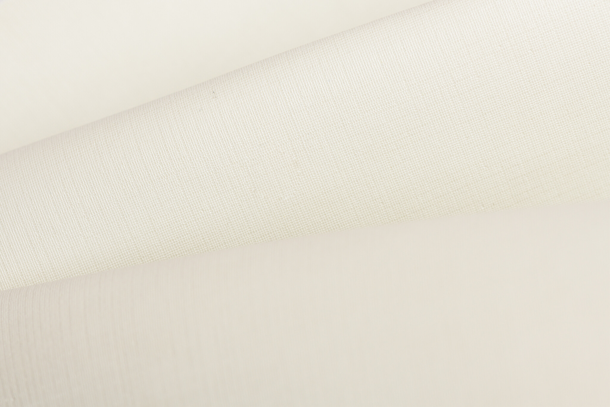 Satin Kunstleer Pearl White