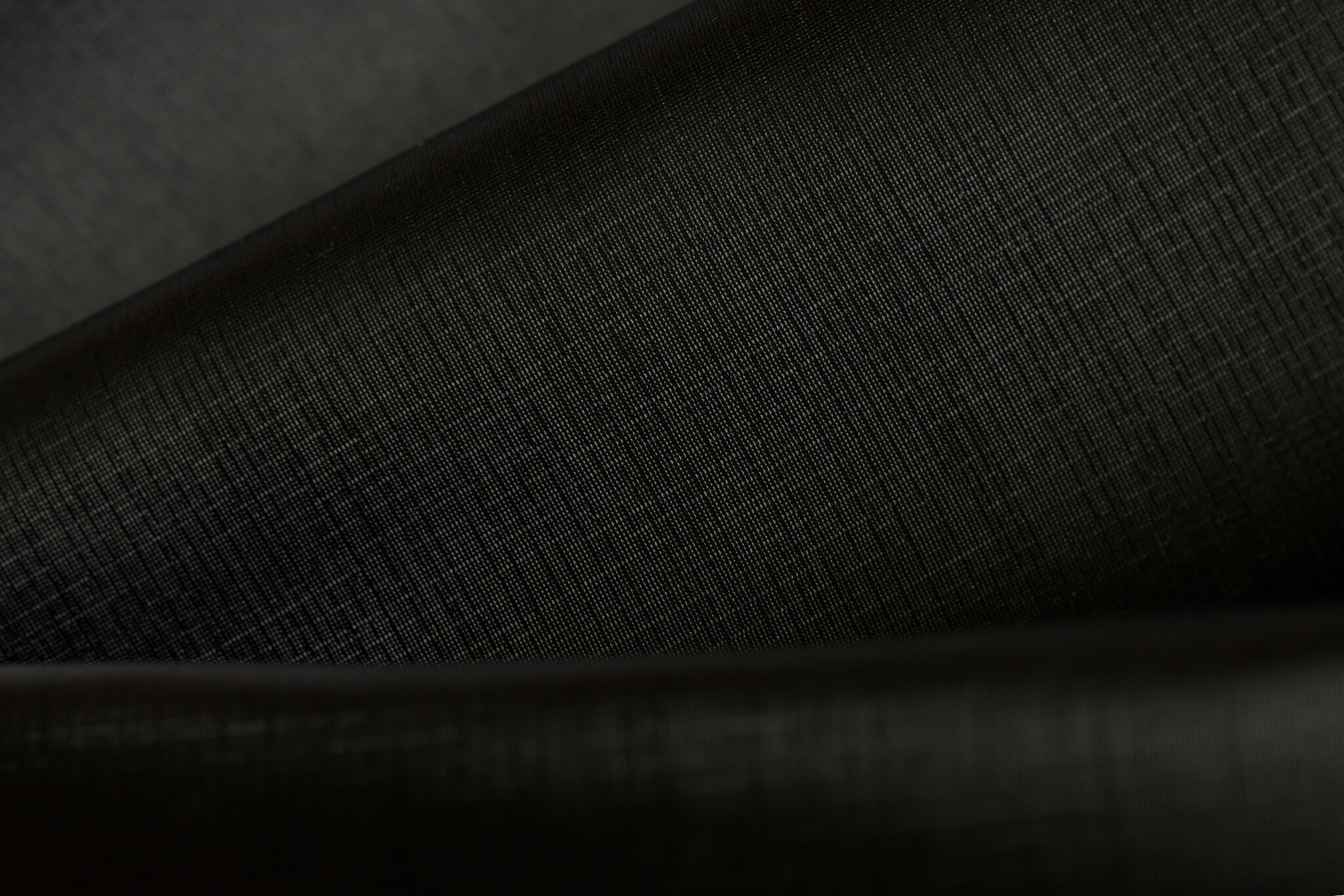 Satin Kunstleer Black