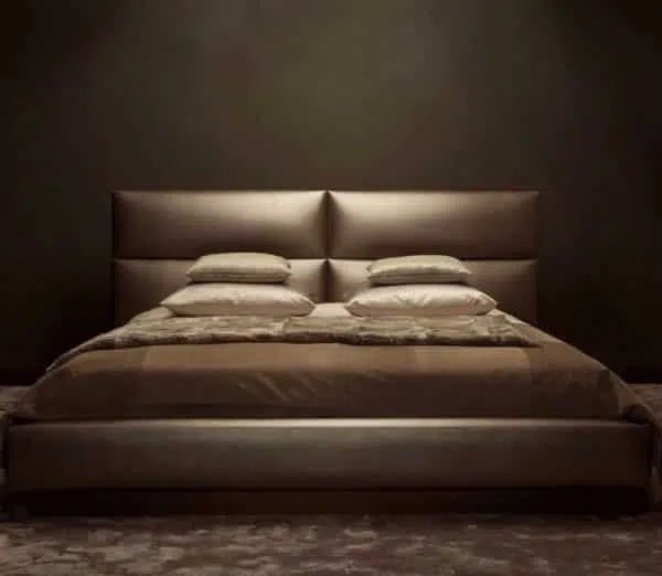 Satin Kunstleer Dark Silver