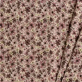 Jersey Katoen Digitale Print - Winter Bloem Oud Mauve