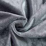 Stretch Fluweel Zilvergrijs