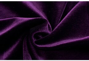 Stretch Fluweel Paars