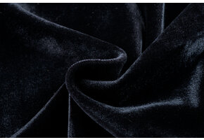 Stretch Fluweel Antracietgrijs