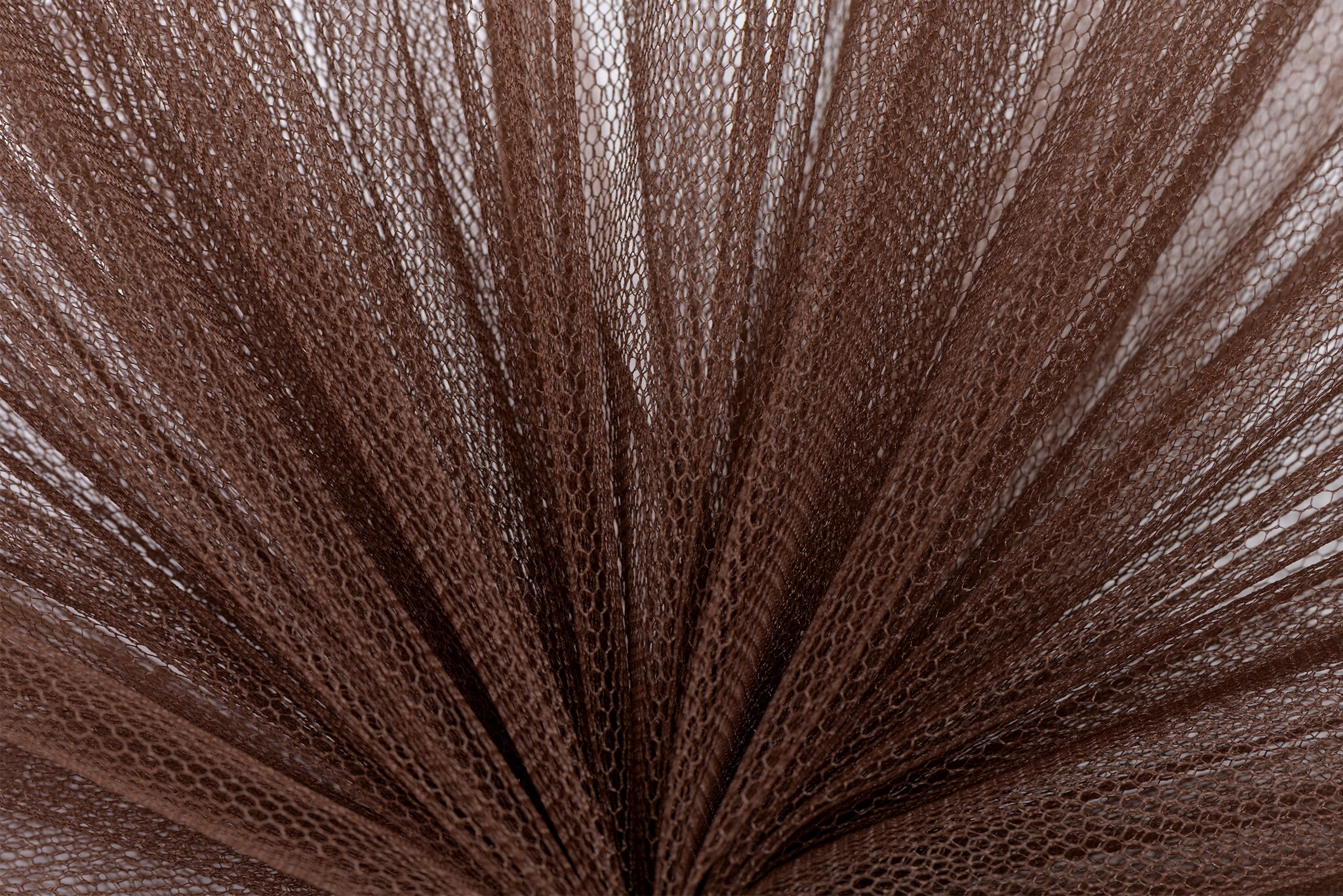 Tule Stof Bruin – Stevig, Vormvast & Creatief Toepasbaar