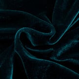 Stretch Fluweel Petrol