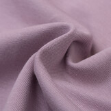 Organic French Terry Stof Oud Lavendel