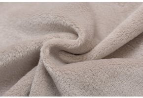 Minky Fleece Plain Taupe