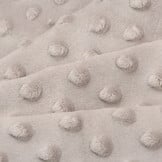 Minky Fleece Fabric Taupe
