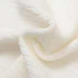 Nicky Velours Rib Stof New Ecru