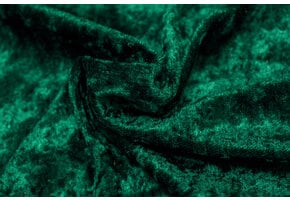 Velours de pannes uni groen