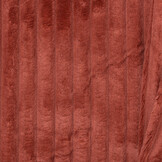 Minky Fleece Strepen Baked Clay