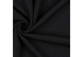 Scuba Crepe Jersey Zwart