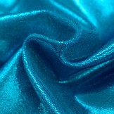 Lycra Mystique foil aqua