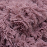 Faux fur mauve