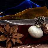 Stretch Fluweel Zilvergrijs