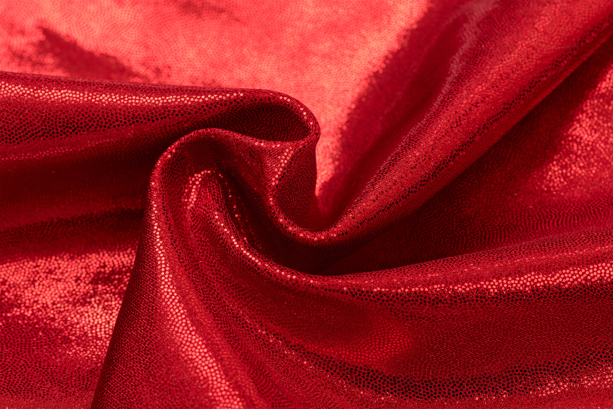 Lycra Mystique foil rood