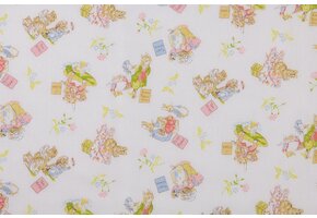 Katoen Poplin Beatrix Potter Peter Rabbit Garden