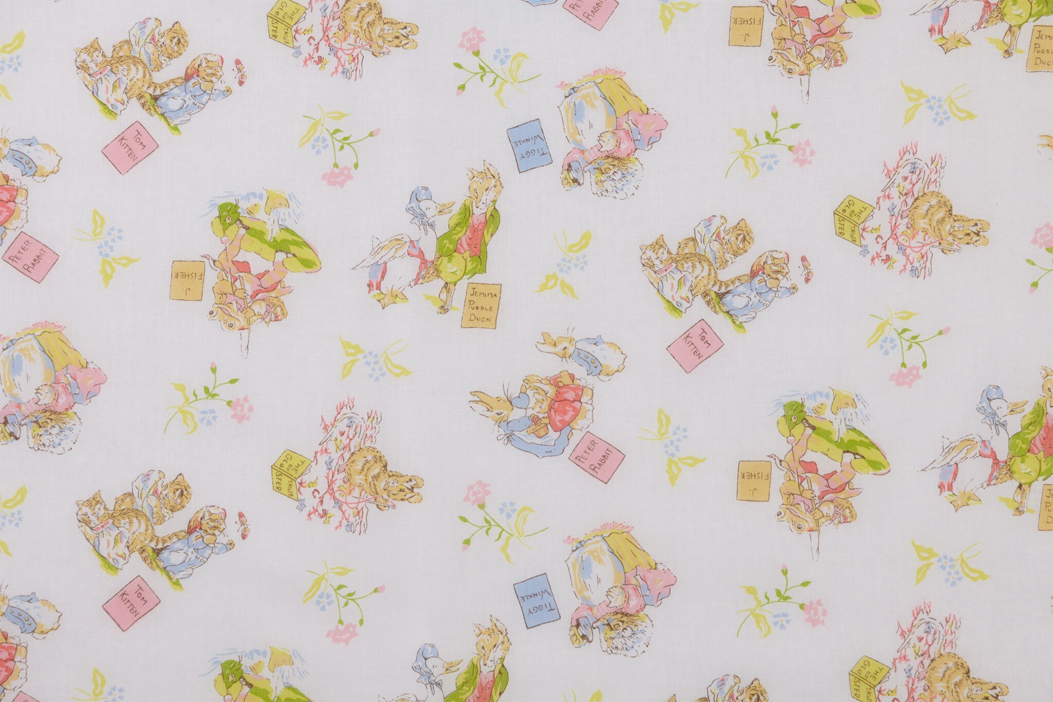 Katoen Poplin Beatrix Potter Peter Rabbit Garden