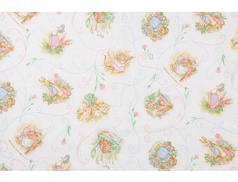 Katoen Poplin Beatrix Potter Peter Rabbit