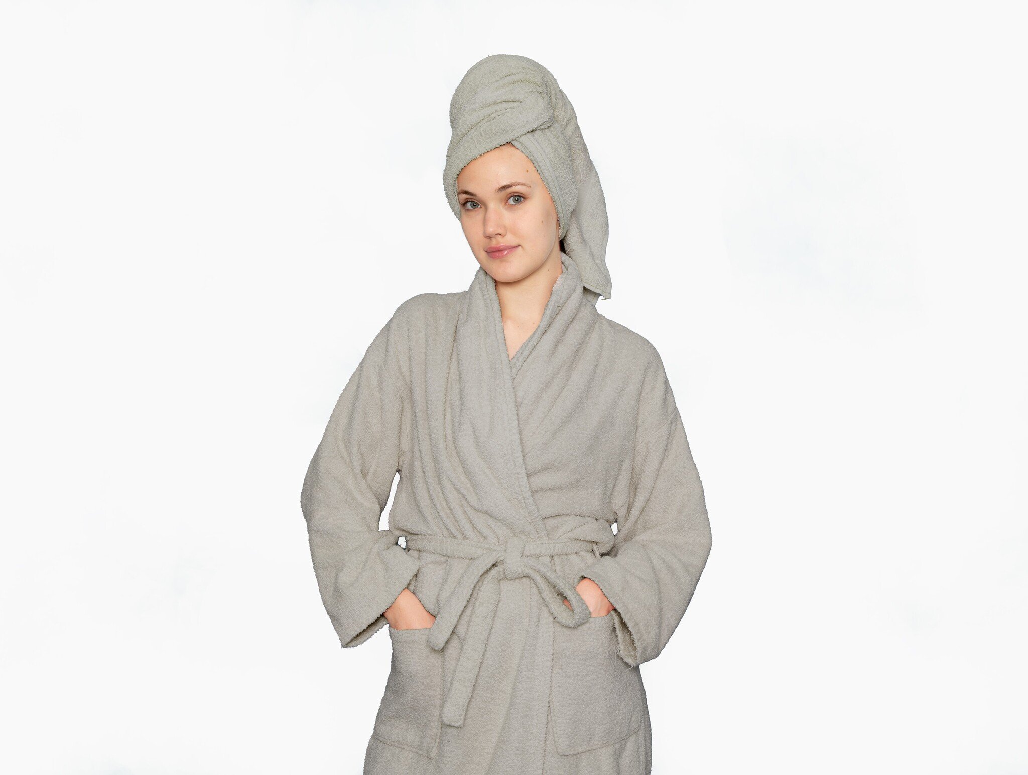 Organic Terry Fleece Ecru