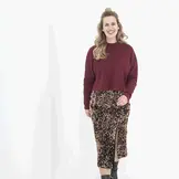 Pailletten stof goud