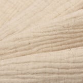 Katoen Linnen Double Gauze Stof Naturel Melange – Zacht & Ademend