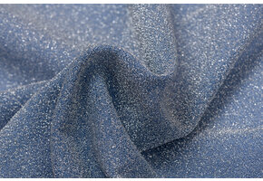 Lurex glitter lavendel blauw