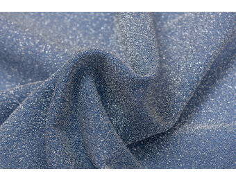 Lurex glitter lavendel blauw