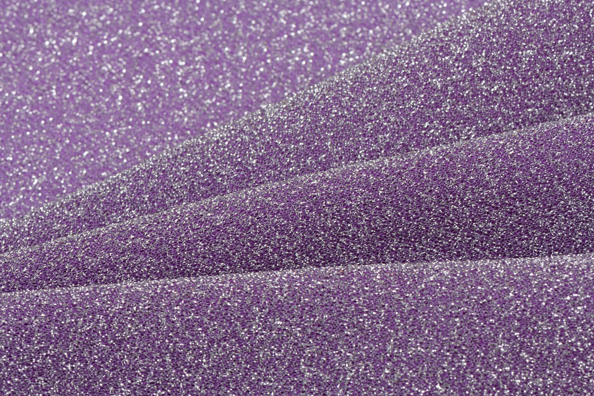 Lurex glitter lila