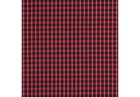 Hollandse ruitjes - bontjes rood met zwart