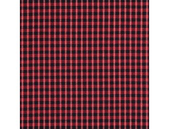 Hollandse ruitjes - bontjes rood met zwart