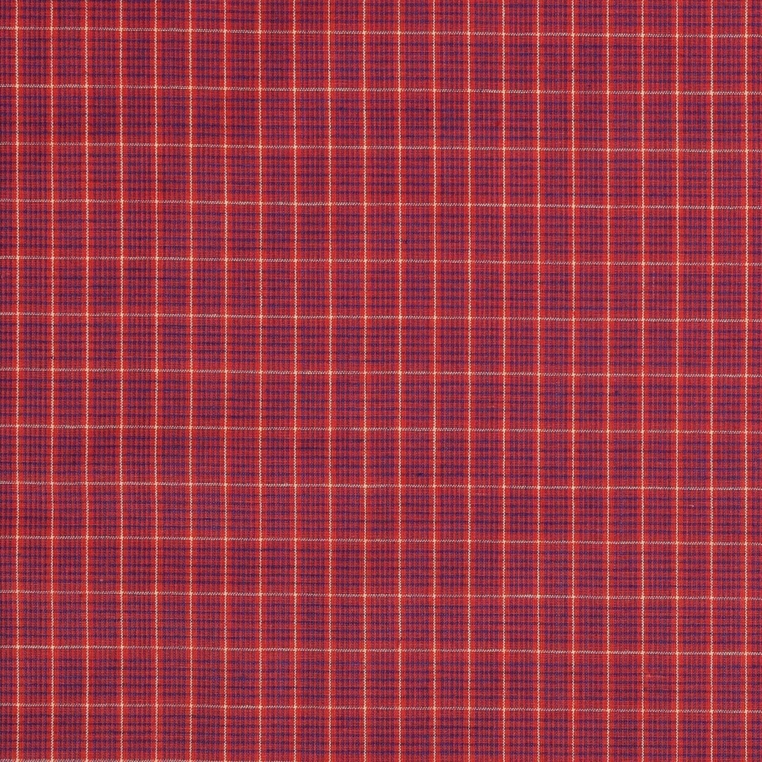 Hollandse ruitjes - bontjes antiek rood - blauw en ecru