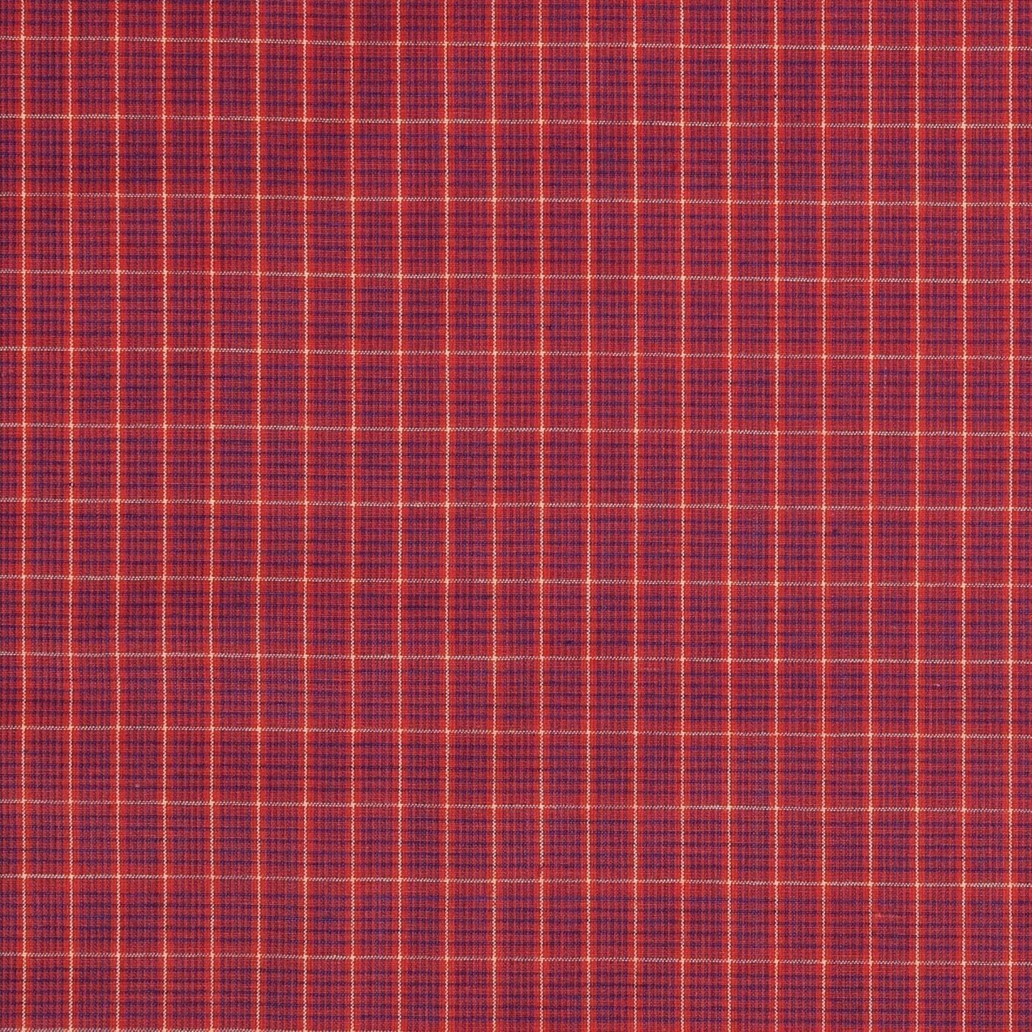 Hollandse ruitjes - bontjes antiek rood - blauw en ecru