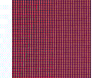 Hollandse ruitjes - bontjes rood met blauw en ecru