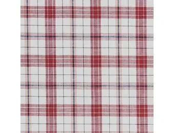 Hollandse ruitjes - bontjes ecru - donker rood en zwart