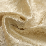 Velours de pannes champagne goud