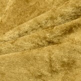 Velours de pannes uni donker goud